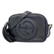 Gucci Vintage Pre-owned Laeder gucci-vskor Black, Dam