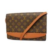 Louis Vuitton Vintage Pre-owned Tyg louis-vuitton-vskor Brown, Dam