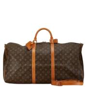 Louis Vuitton Vintage Pre-owned Tyg louis-vuitton-vskor Brown, Dam