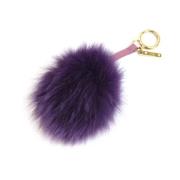 Fendi Vintage Pre-owned Tyg nyckelhllare Purple, Dam