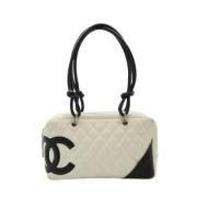 Chanel Vintage Pre-owned Laeder chanel-vskor White, Dam