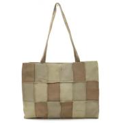 Chanel Vintage Pre-owned Mocka axelremsvskor Beige, Dam