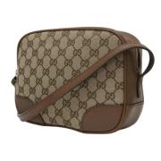 Gucci Vintage Pre-owned Laeder gucci-vskor Beige, Dam