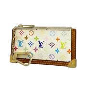 Louis Vuitton Vintage Pre-owned Tyg plnbcker White, Dam