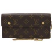 Louis Vuitton Vintage Pre-owned Canvas plnbcker Brown, Dam