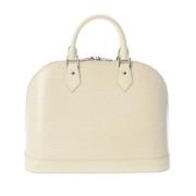 Louis Vuitton Vintage Pre-owned Laeder louis-vuitton-vskor White, Dam