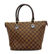 Louis Vuitton Vintage Pre-owned Tyg louis-vuitton-vskor Brown, Dam