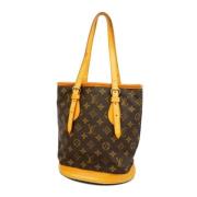 Louis Vuitton Vintage Pre-owned Tyg louis-vuitton-vskor Brown, Dam