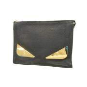 Fendi Vintage Pre-owned Laeder fendi-vskor Black, Dam