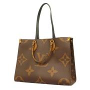 Louis Vuitton Vintage Pre-owned Tyg louis-vuitton-vskor Brown, Dam