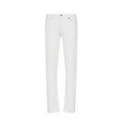 Armani Slim Fit Multifärgade Jeans White, Herr