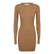 Max Mara Brun Klänning Aw24 Elegant Stil Brown, Dam