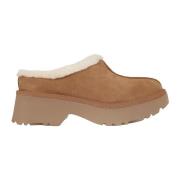 UGG Brun Fårskinn Slip-Ons Komfort Stil Brown, Dam