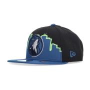 New Era Minnesota Timberwolves Platt Skärm Keps Multicolor, Herr