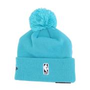 New Era NBA City Night Alt Grafisk Pom Pom Mössa Blue, Herr