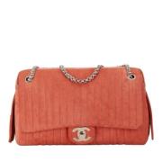 Chanel Vintage Pre-owned Mocka chanel-vskor Pink, Dam