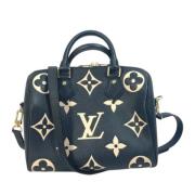 Louis Vuitton Vintage Pre-owned Tyg louis-vuitton-vskor Black, Dam