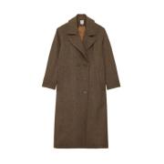 Ines De La Fressange Paris Denise Coat Brown, Dam