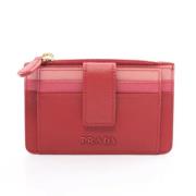 Prada Vintage Pre-owned Laeder hem-och-kontorstillbehr Red, Dam