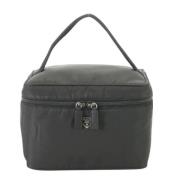 Prada Vintage Pre-owned Canvas prada-vskor Gray, Dam