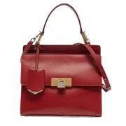 Balenciaga Vintage Pre-owned Laeder balenciaga-vskor Red, Dam