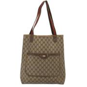 Gucci Vintage Pre-owned Laeder gucci-vskor Beige, Dam