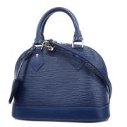 Louis Vuitton Vintage Pre-owned Tyg louis-vuitton-vskor Blue, Dam