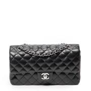 Chanel Vintage Pre-owned Laeder axelremsvskor Black, Dam