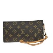 Louis Vuitton Vintage Pre-owned Canvas axelremsvskor Brown, Dam