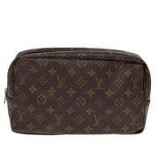 Louis Vuitton Vintage Pre-owned Canvas kuvertvskor Brown, Dam