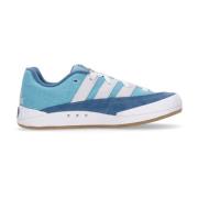 Adidas Blå/Vit Låg Sneaker Kristall Stil Blue, Herr