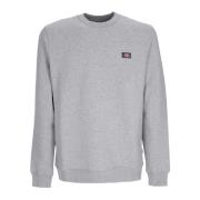 Dickies Grå Melange Crewneck Sweatshirt Stilfull Långärmad Gray, Herr