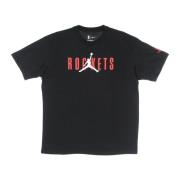 Jordan NBA Courtside Statement Tee Svart Black, Herr