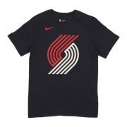 Nike Portland Trail Blazers City Edition Tee Black, Herr