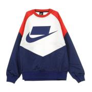 Nike Blå Crewneck Sweatshirt för Män Multicolor, Herr