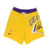 Nike NBA Courtside Fleece Shorts Jubileumsutgåva Yellow, Herr