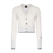 Pinko Vit Ull-Kashmir Kofta White, Dam