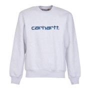 Carhartt Wip Stiliga Sweaters för Män Gray, Herr