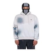 John Richmond Hoodie med dragsko Multicolor, Herr