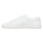 Saint Laurent Laeder sneakers White, Herr