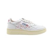 Autry Låga Damskor Vit/Röd Sneakers White, Dam