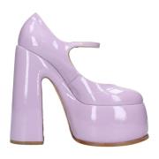 Casadei Med klack lila Purple, Dam