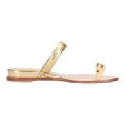 Casadei Sandaler Guld Yellow, Dam