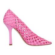 Casadei Med klack rosa Pink, Dam