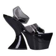 Casadei Sandaler Svart Black, Dam