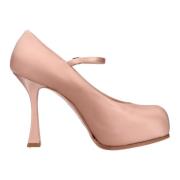 Casadei Med klack rosa Pink, Dam