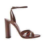 Casadei Höga klack sandaler Brown, Dam