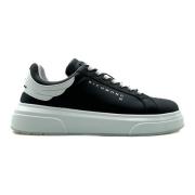 John Richmond Svarta Sneakers Modell 20007 Black, Herr