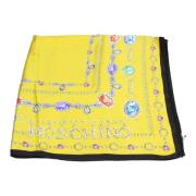 Moschino Scarfs Guld Yellow, Dam