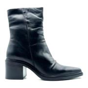 Mjus Svarta Ankelboots Black, Dam